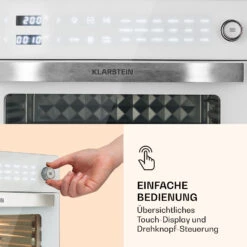 Vigor Air Heißluftfritteuse 1800 W 30 Liter 18 Programme -Haushaltsgeräte Rabatte 10039941 de 0003 logo