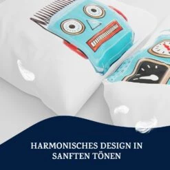 Soft Wonder Kids-Edition Bettwäsche 135 X 200 Cm 50 X 75 Cm Atmungsaktiv Mikrofaser -Haushaltsgeräte Rabatte 10040001 de 0004 logo