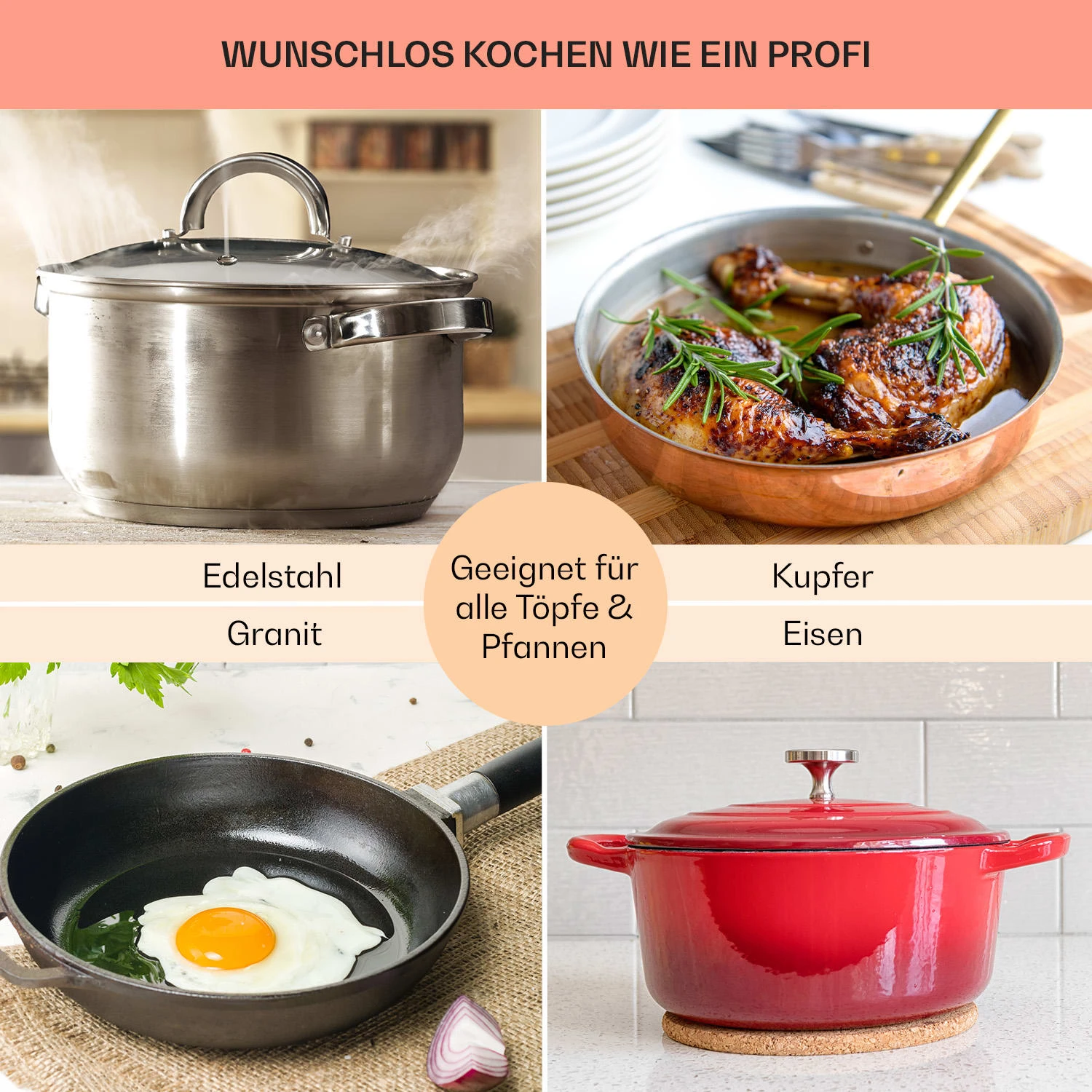 Barzona 3 Campingkocher 3 Brenner 3,4 KW & 0,75 KW & 4,3 KW Glasplatte & Edelstahlgehäuse 8 Barzona 3 Campingkocher 3 Brenner 3,4 KW & 0,75 KW & 4,3 KW Glasplatte & Edelstahlgehäuse – Bild 8