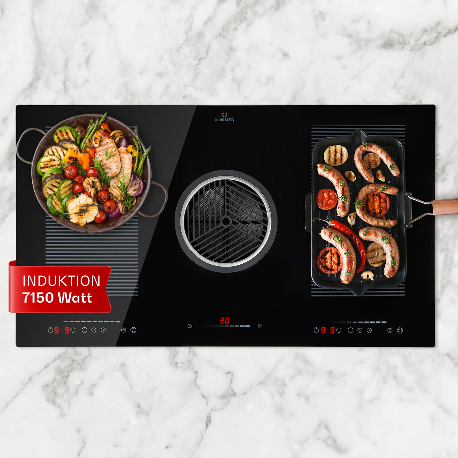 Full House 3.0 Down Air System Induktionsherd DownAir-Haube 655 M³/h 1 Full House 3.0 Down Air System Induktionsherd DownAir-Haube 655 M³/h