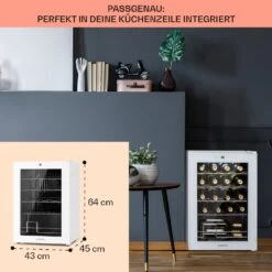 Shiraz 20 Uno Weinkühlschrank 53l 20Fl Touch-Bedienfeld 5-18°C -Haushaltsgeräte Rabatte 10040216 de 0006 usp