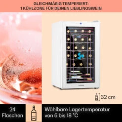 Shiraz 24 Uno Weinkühlschrank 63l 24Fl Touch-Bedienfeld 5-18°C 10 Shiraz 24 Uno Weinkühlschrank 63l 24Fl Touch-Bedienfeld 5-18°C -Haushaltsgeräte Rabatte 10040217 de 0003 logo