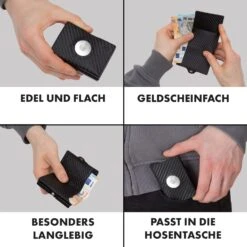 ZNAP Airtag Wallet 12 Karten Münzfach 9x1,8x6 Cm (BxHxT) RFID-Schutz 12 ZNAP Airtag Wallet 12 Karten Münzfach 9x1,8x6 Cm (BxHxT) RFID-Schutz -Haushaltsgeräte Rabatte 10040312 de 0005 logo