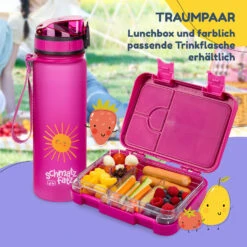 Junior Lunchbox 6 Fächer 21,3 X 15 X 4,5 Cm (BxHxT) BPA-frei -Haushaltsgeräte Rabatte 10040338 de 0007 usp