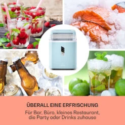 Albaron Eiswürfelmaschine Bullet-Eis 12 Kg / 24 H 1,5 Ltr. Display -Haushaltsgeräte Rabatte 10040344 de 0003 logo