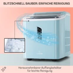 Albaron Eiswürfelmaschine Bullet-Eis 12 Kg / 24 H 1,5 Ltr. Display -Haushaltsgeräte Rabatte 10040344 de 0005 logo