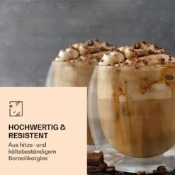 DUOS Jumbo Doppelwandiges Glas 410 Ml Thermofunktion Edelstahl-Löffel -Haushaltsgeräte Rabatte 10040375 de 0003 logo