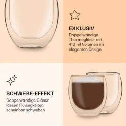 DUOS Jumbo Doppelwandiges Glas 410 Ml Thermofunktion Edelstahl-Löffel -Haushaltsgeräte Rabatte 10040375 de 0006 logo