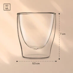 DUOS Doppelwandiges Glas 80 Ml Thermofunktion Inkl. Edelstahl-Löffel -Haushaltsgeräte Rabatte 10040384 yy 0007 logo