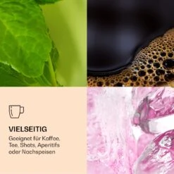 DUOS Jumbo Doppelwandiges Glas 410 Ml Thermofunktion Inkl. Edelstahl-Löffel -Haushaltsgeräte Rabatte 10040397 de 0005 logo