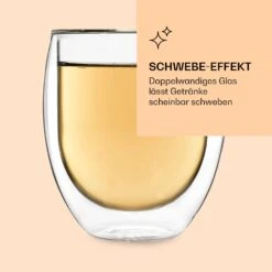 Glas Ice Mit Teeblume 320 Ml Doppelwandiges Borosilikatglas -Haushaltsgeräte Rabatte 10040449 de 0005 logo