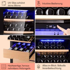 Barossa 123 Duo Weinkühlschrank 123 Fl 226 Ltr 2 Zonen Touch-Steuerung 12 Barossa 123 Duo Weinkühlschrank 123 Fl 226 Ltr 2 Zonen Touch-Steuerung -Haushaltsgeräte Rabatte 10040721 de 0005 usp