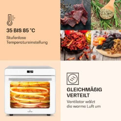 Shaftesbury Dörrautomat 700W Timer-Funktion 35-85°C Digitales Touch-Display -Haushaltsgeräte Rabatte 10040728 de 0004 logo