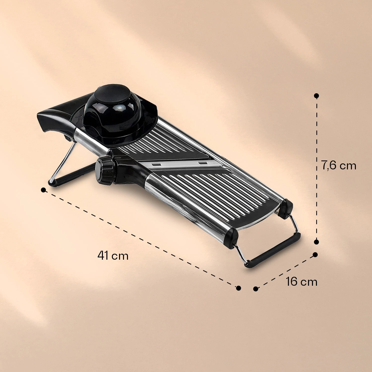 Mandoline Küchenhobel Gourmet Edelstahl 1 Bis 9 Mm Julienne-Schneider 6 Mandoline Küchenhobel Gourmet Edelstahl 1 Bis 9 Mm Julienne-Schneider – Bild 6