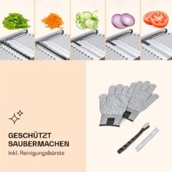 Mandoline Küchenhobel Edelstahl 1 Bis 9 Mm Julienne-Schneider -Haushaltsgeräte Rabatte 10040840 de 0005 logo