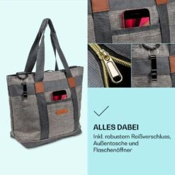 Kühltasche 19 Liter Isoliert Auslaufsicher 3 Tragemöglichkeiten -Haushaltsgeräte Rabatte 10040849 de 0005 logo