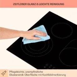 Virtuosa 5 Einbaukochfeld 5 Zonen 8500W Glaskeramik -Haushaltsgeräte Rabatte 10041117 de 0007 usp