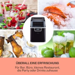 Chios Eiswürfelmaschine 20 Kg/24 H Auto-Clean 3,2-Liter Wassertank -Haushaltsgeräte Rabatte 10041144 de 0003 logo