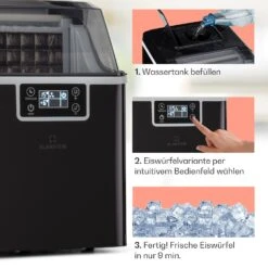 Chios Eiswürfelmaschine 20 Kg/24 H Auto-Clean 3,2-Liter Wassertank -Haushaltsgeräte Rabatte 10041144 de 0004 logo