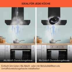 Alinea 60 Dunstabzugshaube 60cm Wandhaube WiFi A++ 500m³/h Touch -Haushaltsgeräte Rabatte 10041173 de 0007 usp