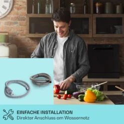 Amazonia 8 Geschirrspülmaschine 1620 Watt Für 8 Maßgedecke 49 DB Aquastop -Haushaltsgeräte Rabatte 10041204 de 0004 usp