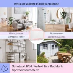 Bansin Crystal Smart Konvektions-Heizgerät 1500W 5 - 50 °C App-Steuerung -Haushaltsgeräte Rabatte 10041210 de 0005 usp