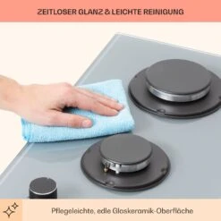 Firetale Gaskochfeld 2-flammig Aluminium-Brenner Erdgas/Propangas Inkl. Schlauch Und Druckminderer -Haushaltsgeräte Rabatte 10041301 de 0007 usp