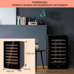 Barossa 50 Uno Weinkühlschrank 1 Zone 120 Ltr 50 Fl Touch-Display -Haushaltsgeräte Rabatte 10041307 de 0006 logo