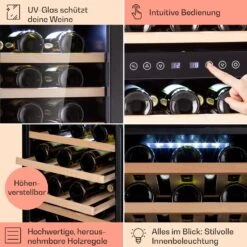 Vinamour 73 Duo Weinkühlschrank 2 Zonen 192 L/73 Flaschen 5-18°C Touch 12 Vinamour 73 Duo Weinkühlschrank 2 Zonen 192 L/73 Flaschen 5-18°C Touch -Haushaltsgeräte Rabatte 10041314 de 0005 logo