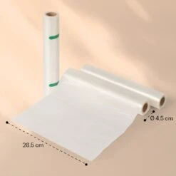 Forli Vakuumierbeutel 2 Rollen Je 28 X 300 Cm Widerstandsfähig Reißfest Kochfest -Haushaltsgeräte Rabatte 10041375 yy 0004 dimensions