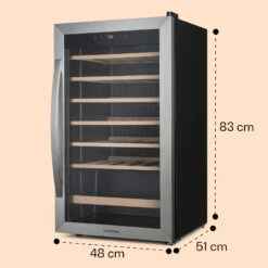 Vinamour 32 Uno Weinkühlschrank 1 Zone 95 L / 36 Flaschen 4-18°C Touch 16 Vinamour 32 Uno Weinkühlschrank 1 Zone 95 L / 36 Flaschen 4-18°C Touch -Haushaltsgeräte Rabatte 10041393 yy 0008 dimensions
