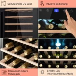 Barossa 32 Uno Weinkühlschrank 1 Zone 95 Liter / 36 Flaschen Touch-Display -Haushaltsgeräte Rabatte 10041395 de 0005 usp