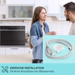 Amazonia 6 Smart Geschirrspüler App-Steuerung Freistehend 1380W -Haushaltsgeräte Rabatte 10041886 de 0004 usp