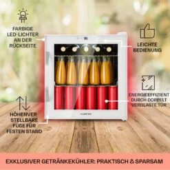 Coachella 50 Weinkühlschrank 47 Liter WiFi-Funktion Hintergrundbeleuchtung Edelstahl -Haushaltsgeräte Rabatte 10045041 de 0005 usp