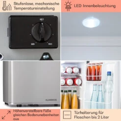 Happy Hour 38 Mini-Kühlschrank Minibar Getränkekühlschrank 38 L 26 DB -Haushaltsgeräte Rabatte 10045046 de 0005 usp