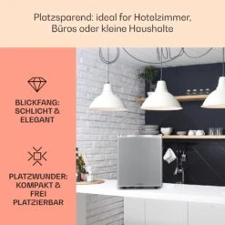 Happy Hour 45 Mini-Kühlschrank Minibar Getränkekühlschrank 45 L 26 DB -Haushaltsgeräte Rabatte 10045049 de 0003 usp