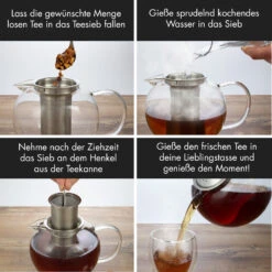 Sencha Design-Teekanne Mit Hibiscus Edelstahl-Stövchen 1,3 L Siebeinsatz -Haushaltsgeräte Rabatte 10045059 de 0006 logo