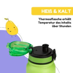 Wakaba Thermosflasche 550 Ml Edelstahl Tritan BPA-frei -Haushaltsgeräte Rabatte 10045336 de 0005 usp