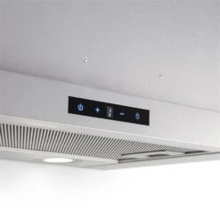 Vinea Dunstabzugshaube Umluftset 60cm 610m³/h Aktivkohlefilter Silber -Haushaltsgeräte Rabatte 60002221 yy 0006 detail Klarstein Vinea Unterbau Dunstabzugshaube silber