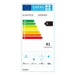 Kronleuchter Dunstabzugshaube Umluftset Aktivkohlefilter Weiß -Haushaltsgeräte Rabatte 60002230 energy label