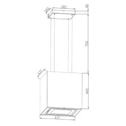 Kronleuchter Dunstabzugshaube Umluftset Aktivkohlefilter Weiß -Haushaltsgeräte Rabatte 60002230 yy 0008 logo