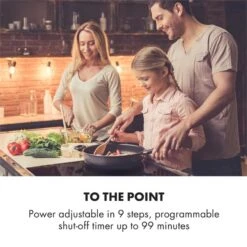 Kalahari Delicatessa Einbau-Ofen-Set Induktion 7000W 68Ltr Schwarz Edelstahl 18 Kalahari Delicatessa Einbau-Ofen-Set Induktion 7000W 68Ltr Schwarz Edelstahl -Haushaltsgeräte Rabatte 60002585 yy 0007 logo Klarstein Delicatessa 60 Einbaukochfeld schwarz