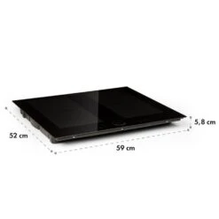 Kalahari Delicatessa Einbau-Ofen-Set Induktion 7000W 68Ltr Schwarz Edelstahl 22 Kalahari Delicatessa Einbau-Ofen-Set Induktion 7000W 68Ltr Schwarz Edelstahl -Haushaltsgeräte Rabatte 60002585 yy 0012 logo Klarstein Delicatessa 60 Einbaukochfeld schwarz