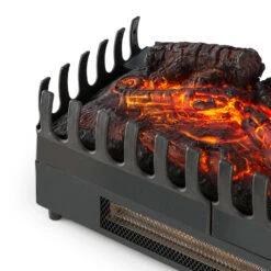 Studio Frame Kamingehäuse-Set Dekokamin + Kamini FX Kamineinsatz | Klassisches Design | MDF | Wandverschraubung | 100 X 88 X 30 Cm | Kamin-Einsatz: 1000/2000W | Täuschend Echte Feuerillusion Mit 2W LED -Haushaltsgeräte Rabatte 60002704 yy 0009 logo Klarstein Lausanne Frame Gehaeuse Kamini FX