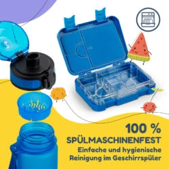 Schmatzfatz Frühstücksset Lunchbox & Trinkflasche Tritan Dicht BPA-frei -Haushaltsgeräte Rabatte 60002937 de 0005 logo